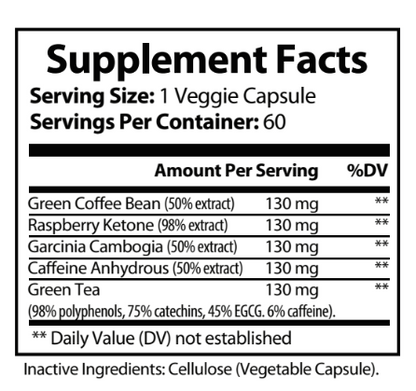 Rise 天然能量和减肥补充剂